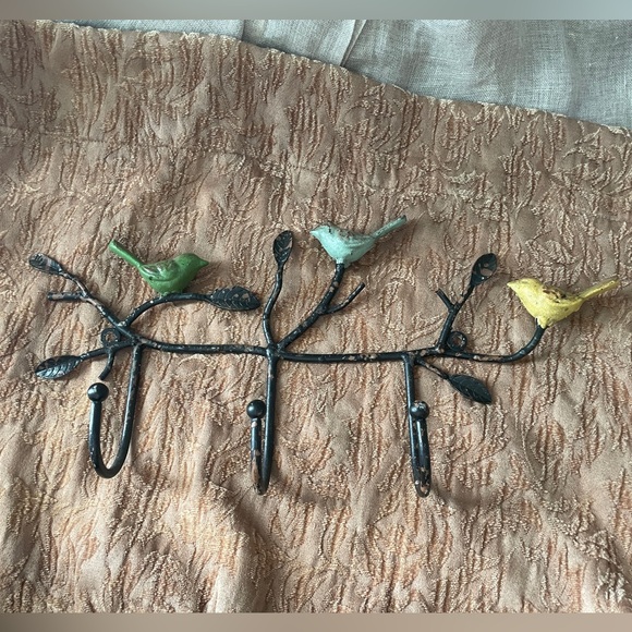 Other - Cottage Core Bird Wall Hook Rack indoor or outdoor
